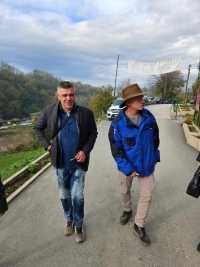 Selektor Savo Milošević sa suprugom obišao Bosansku dolinu piramida