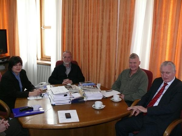 MINISTRICA ĐURIĆ I MINISTAR RADIVOJEVIĆ PRIMILI OSNIVAČA FONDACIJE: “ARHEOLOŠKI PARK: BOSANSKA PIRAMIDA SUNCA”
