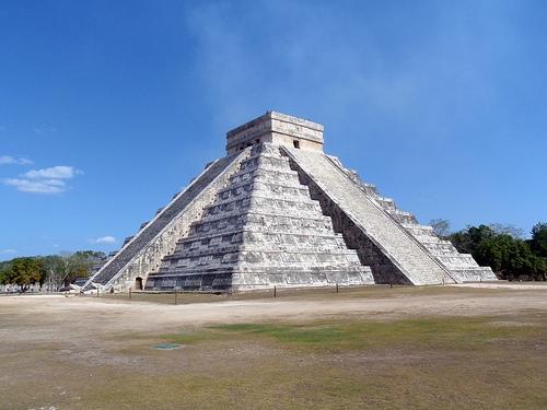 ENERGY BEAM FROM KUKULKAN PYRAMID