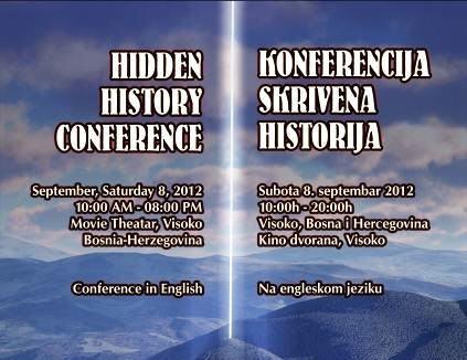 PROGRAM KONFERENCIJE “SKRIVENA HISTORIJA”