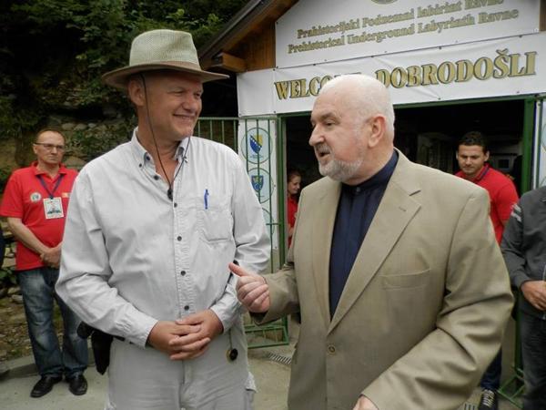 I Mustafa ef. Cerić došao na otvaranje podzemnog labirinta Ravne