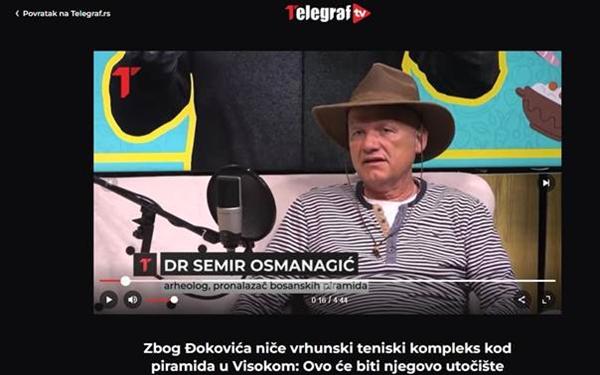 DR. OSMANAGIĆ GOST PODCASTA „TEORIJA ZDRAVLJA“ NA KANALU TELEGRAF.TV