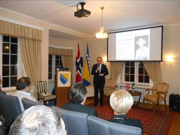 PREDAVANJE DR. OSMANAGIĆA U BH. AMBASADI U OSLU