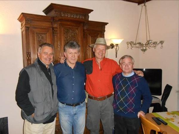 TELLINGER, DONA, UVAROV I OSMANAGĆ U CANKARJEVOM DOMU U SEPTEMBRU