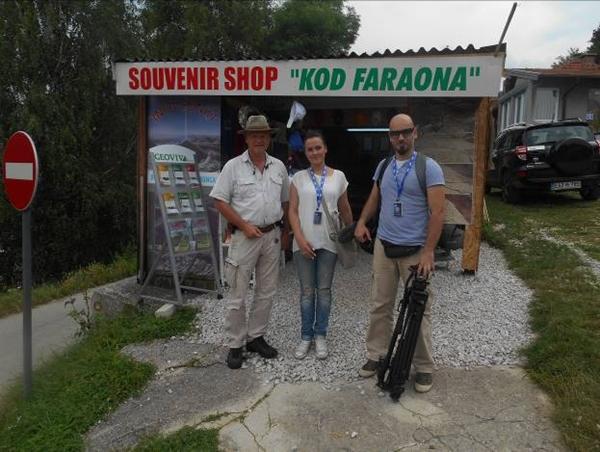 EKIPA N1 CNN PONOVO NA PIRAMIDAMA