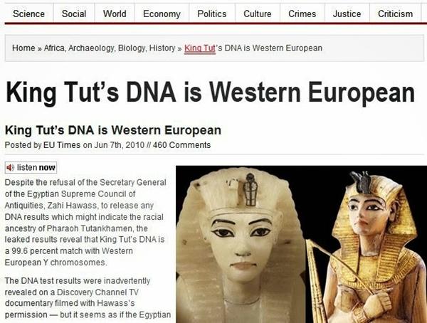 Royal Blood: King Tut’s DNA Results