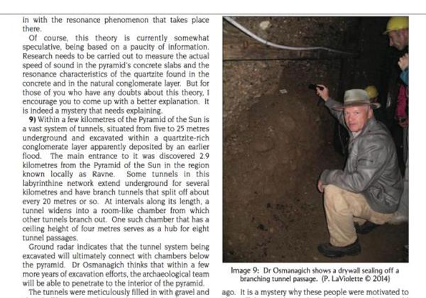 Paul LaViolette: New Findings at the Bosnian Pyramid Complex