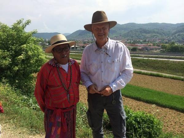 MAYAN ELDER DON ALEJANDRO IN A MISSION ON THE BOSNIAN PYRAMIDS
