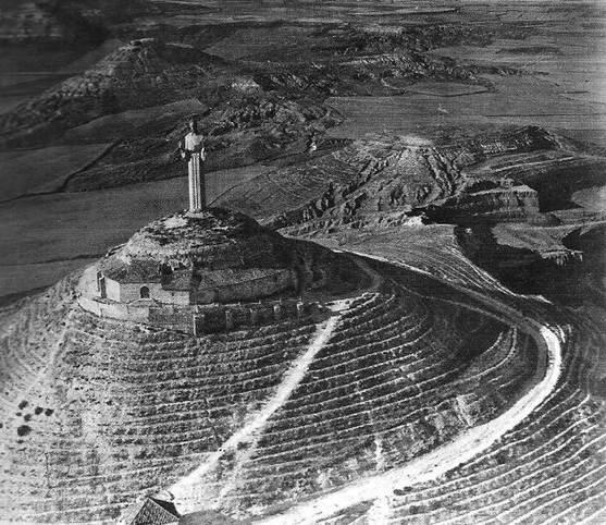 CIRCULAR PYRAMIDS IN PALENCIA, SPAIN