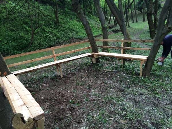 Prva klupa u arheološko-turističkom parku “Ravne 2”