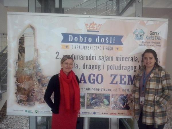 MINERALI IZ TUNELA RAVNE NA SAJMU MINERALA U VISOKOM