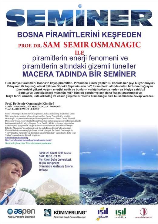 PREDAVANJA O BOSANSKIM PIRAMIDAMA U TURSKOJ I NA KIPRU