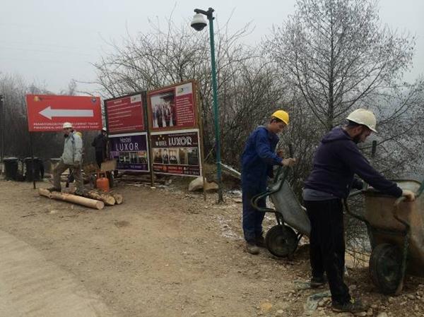 LOW TEMPERATURES DON’T STOP THE WORK AT RAVNE TUNNELS