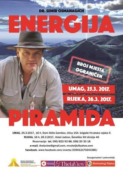 Semir Osmanagić na turneji diljem Balkana otkriva kako su piramide u Bosni građene kao energetske mašine