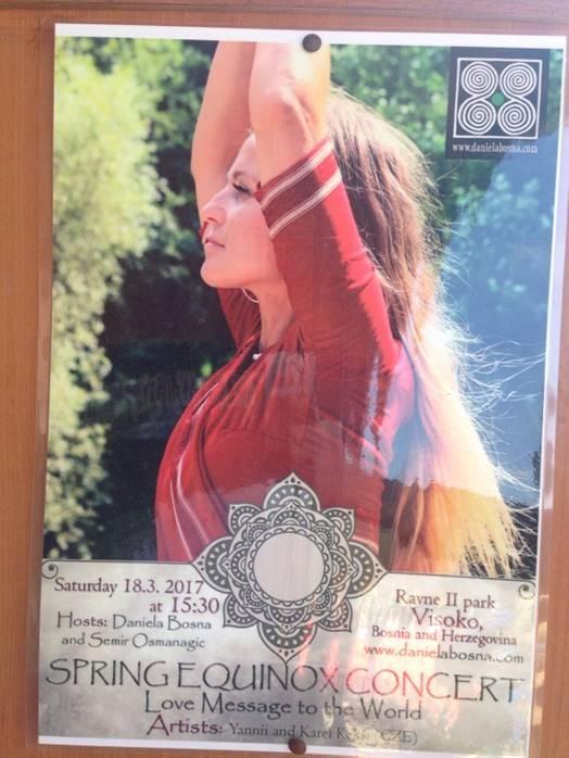 ON SATURDAY „SPRING QUINOX CONCERT“ IN PARK „RAVNE 2“