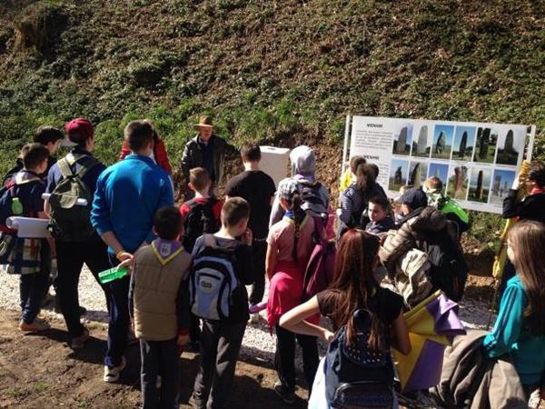 VISOKO SCOUTS AMAZED BY PARK „RAVNE 2“ AND WITH THE PRESENTATION BY DR. SAM OSMANAGICH