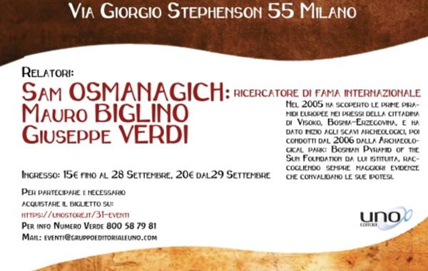 FALL PROMOTION OF THE BOSNIAN PYRAMIDS IN CROATIA, SLOVENIA, ITALY, USA, HUNGARY, TURKEY, CYPRUS AND INDIA