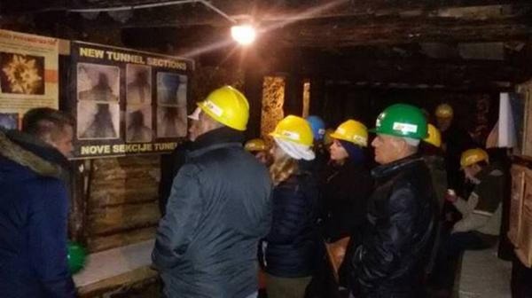 UPOSLENICI AS GRUPACIJE U POSJETI TUNELIMA RAVNE