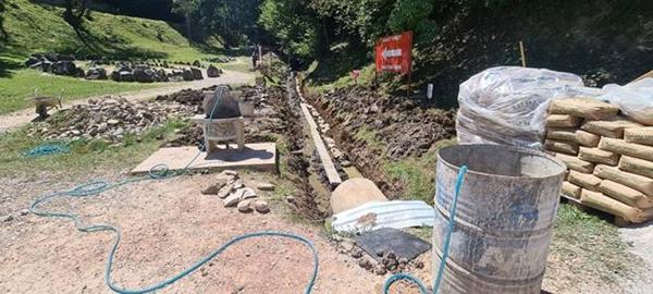 NASTAVAK RADOVA NA IZGRADNJI OBALOUTVRDE U PARKU ‘RAVNE 2’