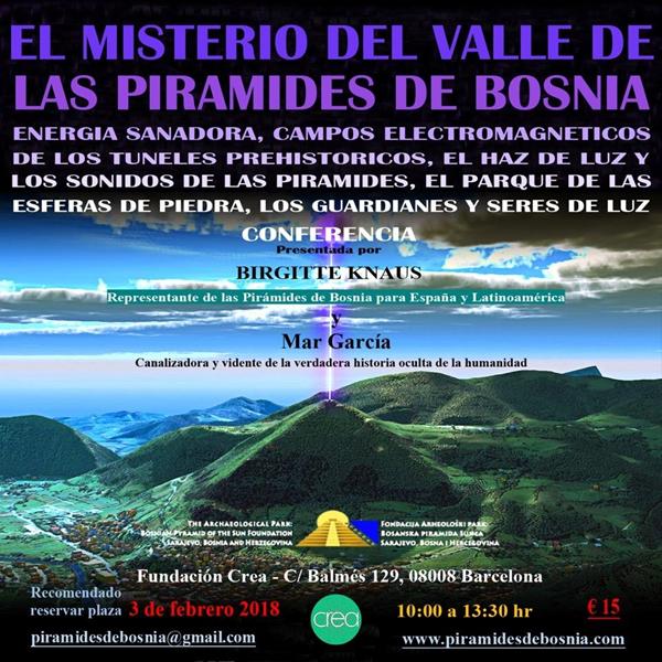 CONFERENCE ON BOSNIAN PYRAMIDS IN BARCELONA
