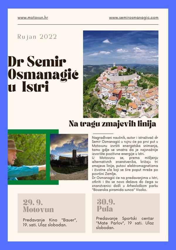 TURA DR OSMANAGIĆA PO ISTRI U SEPTEMBRU