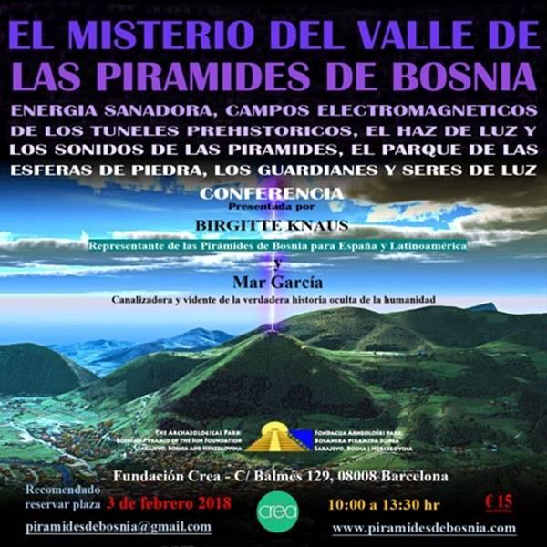 BOSNIAN PYRAMID CONFERENCES IN BARCELONA, MADRID AND VALENCIA