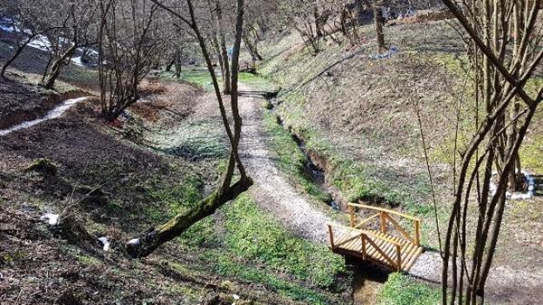 A NEW RECREATIONAL TRAIL IN PARK “RAVNE 2”