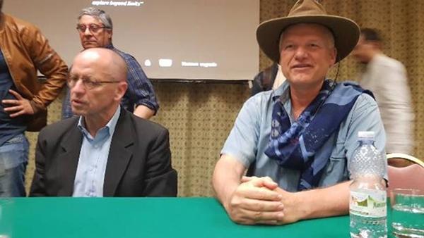 DR OSMANAGICH PROMOTED THE BOSNIAN PYRAMIDS IN SOUTH ITALY