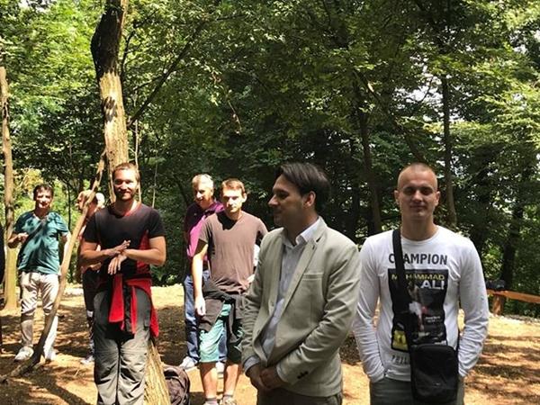 OTVORENJE LJEKOVITE ŠUME – OBRAĆANJE EMIRA FEJZOVIĆA, PREDSTAVNIKA OPĆINE VISOKO