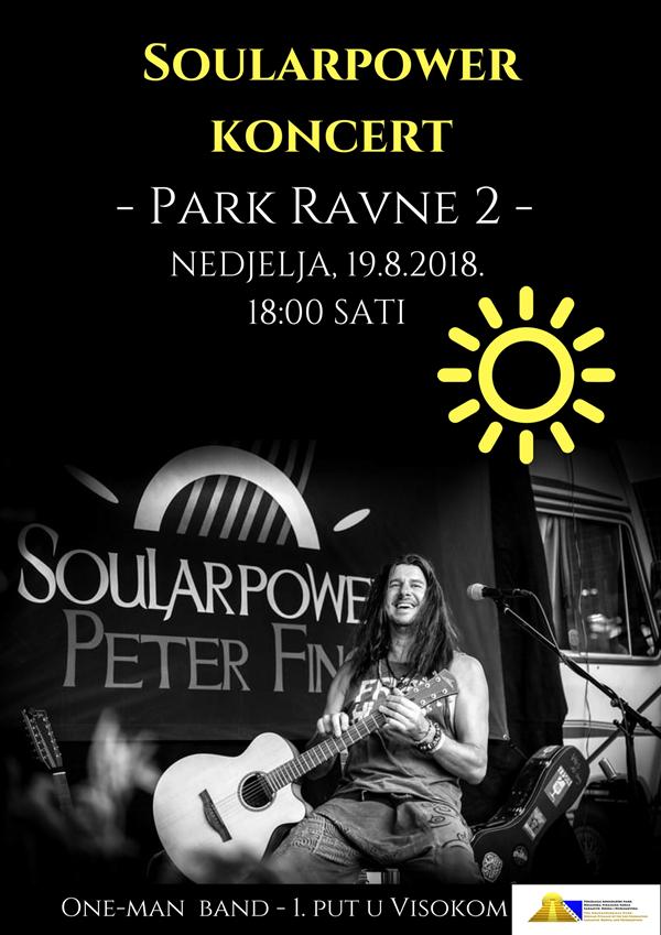 Soularpower koncert u parku Ravne 2