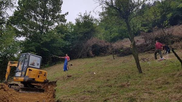PROPERTY CLEARING ON THE EASTERN SIDE OF THE BOSNIAN PYRAMID OF THE SUN