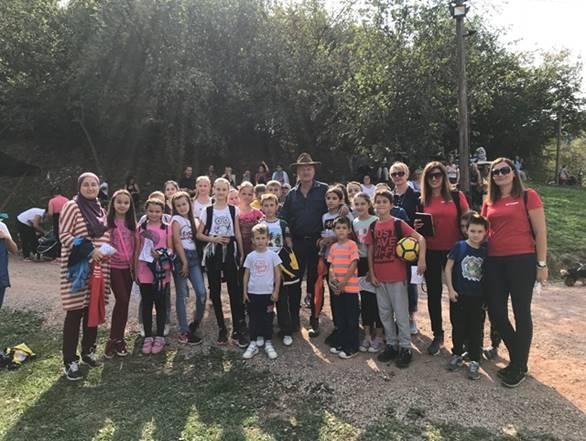 MALIŠANI IZ AGENCIJE ZA EDUKACIJU I PREVOĐENJE ČASOVE POHAĐAJU I U PARKU „RAVNE 2“