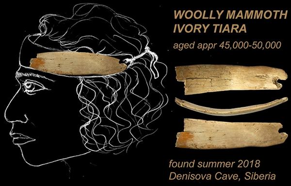 50,000 year old tiara made of woolly mammoth ivory found in world famous Denisova Cave…
