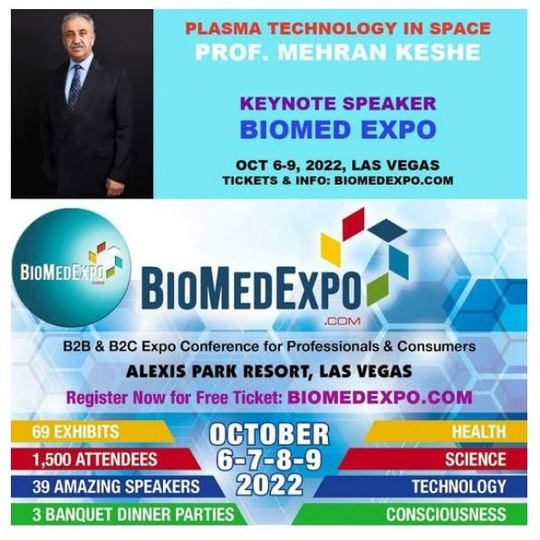 COME TO VEGAS OCT 6-9, 2022, BIOMED EXPO