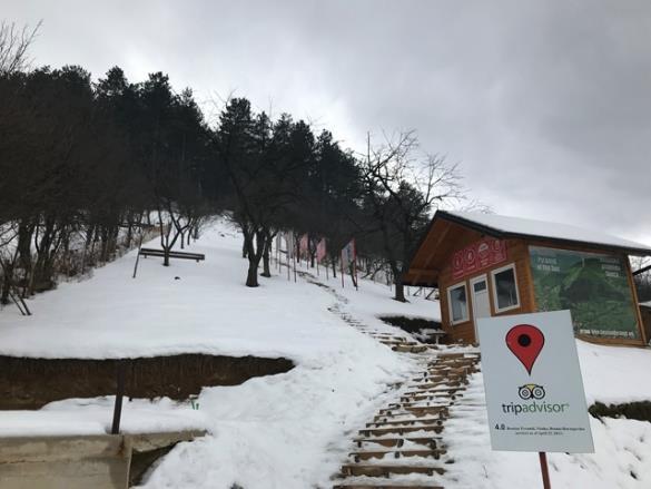 NORVEŽANI NA BIJELOJ BOSANSKOJ PIRAMIDI SUNCA U JANUARU