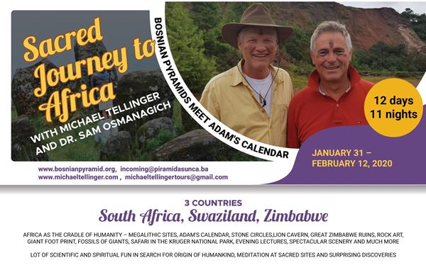 SACRED JOURNEY TO AFRICA WITH MICHAEL TELLINGER AND DR. SAM OSMANAGICH January 31 – February 12, 2020