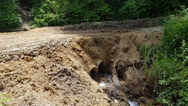 FONDACIJA POPRAVILA ZEMLJANI MOST NA OPĆINSKOM PUTU RAVNE-DUBRAVE