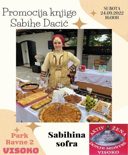 PROMOCIJA KNJIGE “SABIHINA SOFRA” U PARKU RAVNE 2