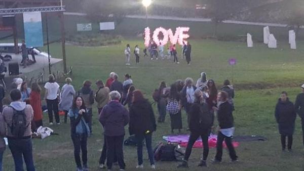 INSTALACIJA ‘LOVE’ U PARKU ‘RAVNE 2’