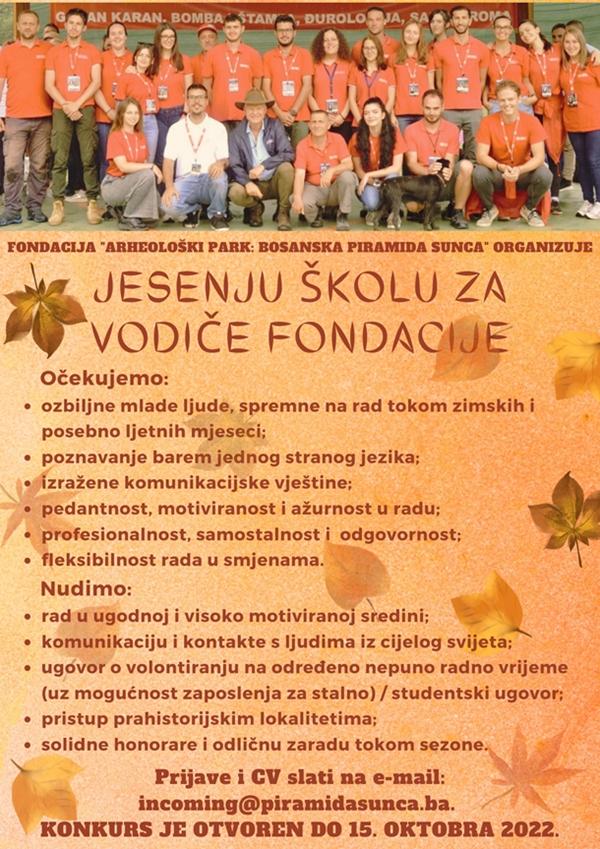 Jesenja škola za vodiče fondacije