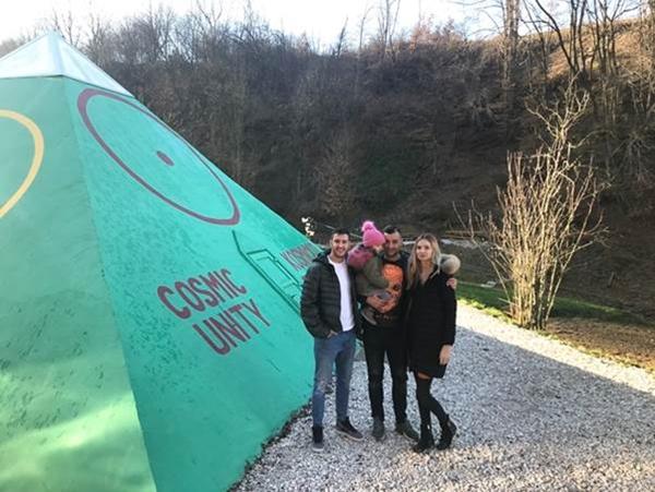 NOGOMETAŠ ČEŠKOG „ZLINA“ ADI DŽAFIĆ REDOVAN JE POSJETILAC PARKA „RAVNE 2“