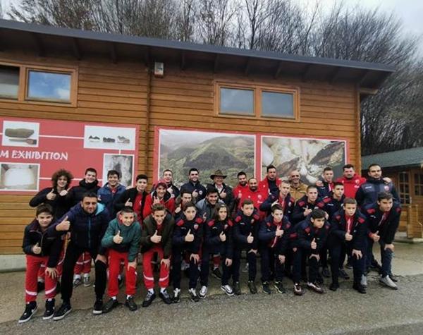 OSMANAGIĆ ODRŽAO PREDAVANJE ZA MLADE FUDBALERE O SPORTU I ARHEOLOGIJI NA BALKANU
