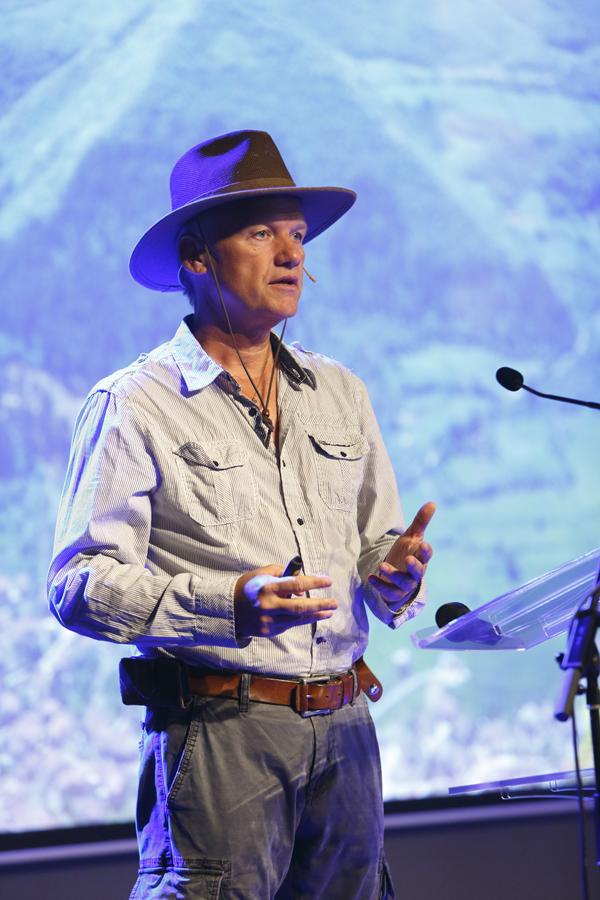 Dr. Sam Osmanagich in Frankfurt, Germany, March 6-7, 2020