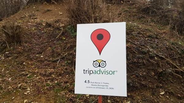 NEW BILLBOARDS IN THE BOSNIAN PYRAMID COMPLEX