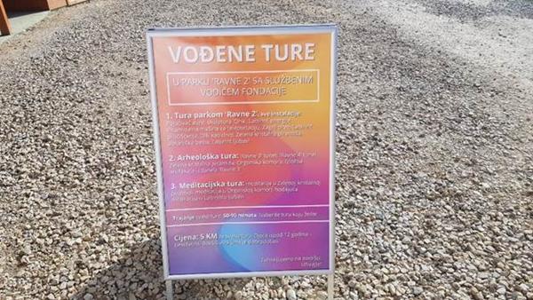 GUIDED TOURS IN THE PARK ‘RAVNE 2’ WHEN THE EMERGENCY STATE IS DISCONTINUED