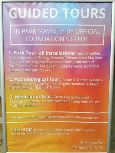 GUIDED TOURS IN THE PARK RAVNE 2