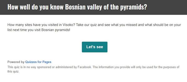How well do you know Bosnian Valley of the Pyramids?