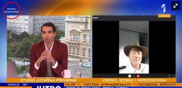 DR.OSMANAGiĆ GOSTOVAO U JUTARNJEM PROGRAMU SRBIJANSKE PRVE TV