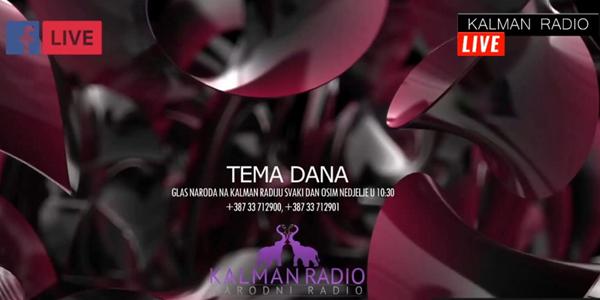 Copy of Kalman radio – Tema dana: Dr. Semir Osmanagić o gostovanju Đokovića i koroni