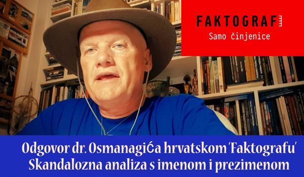 Odgovor dr. Osmanagića hrvatskom ‘Faktografu’